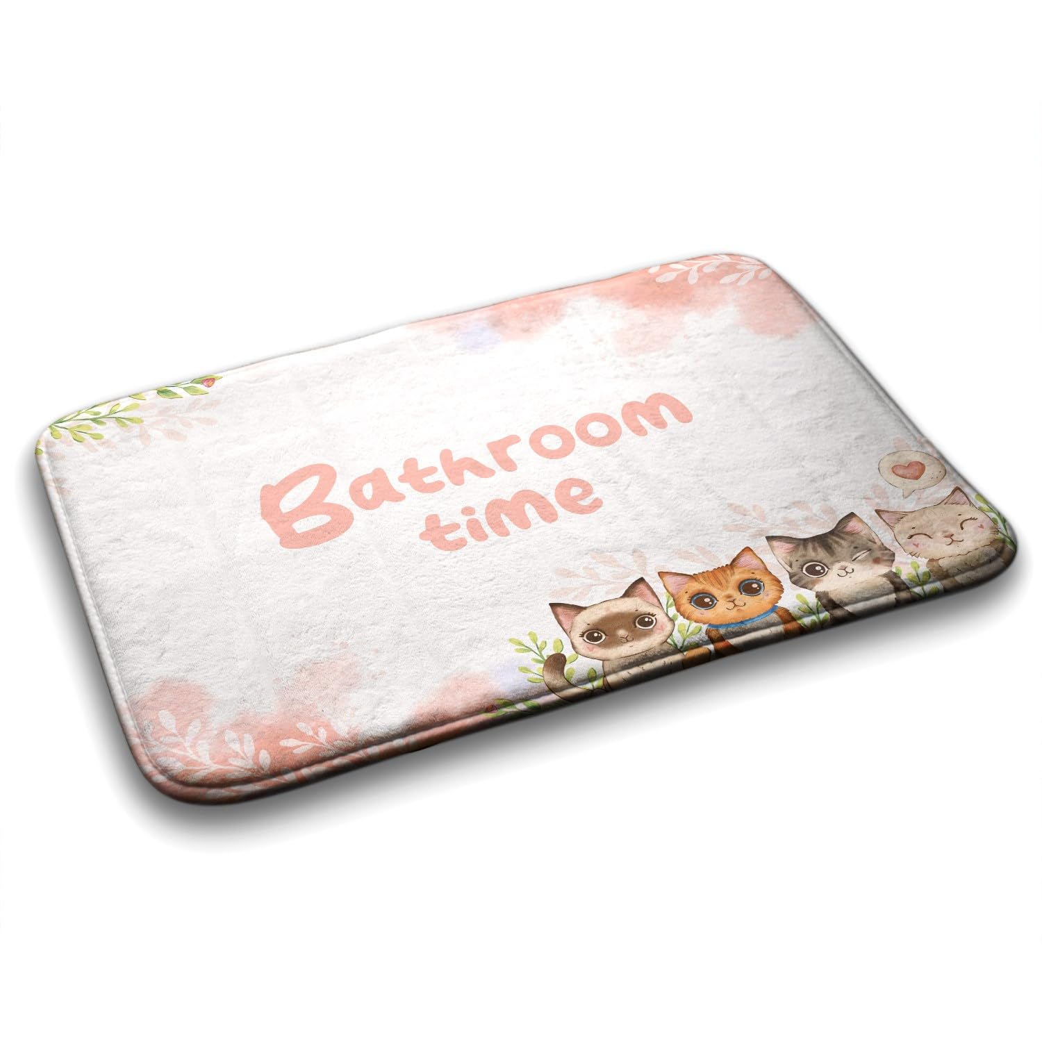 Tapis de salle de bains antidérapant Tulup 75x45 cm étanche pour douche