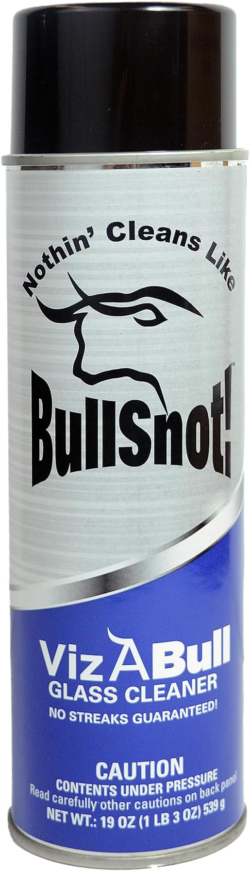 - VizABull Glass Cleaner Foam Spray, Streak-Free for Car Windshield, Mirror, Window Cleaning - Heavy Duty for Auto Exterior - Ammonia-Free, No Drip, Quick Dry - 19 Fl Oz, 1 Can