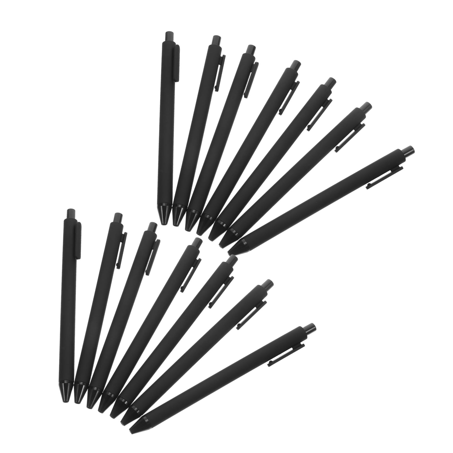 Gadpiparty 108 Bolígrafos Retráctiles De Gel Para Escribir Papelería Escolar Tinta De Secado Rápido Útiles Escolares Papelería De Oficina Bolígrafos Negros