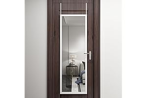 48" x 16" Over Door Mirror - A Full-Length Reflection of Style and Convenience