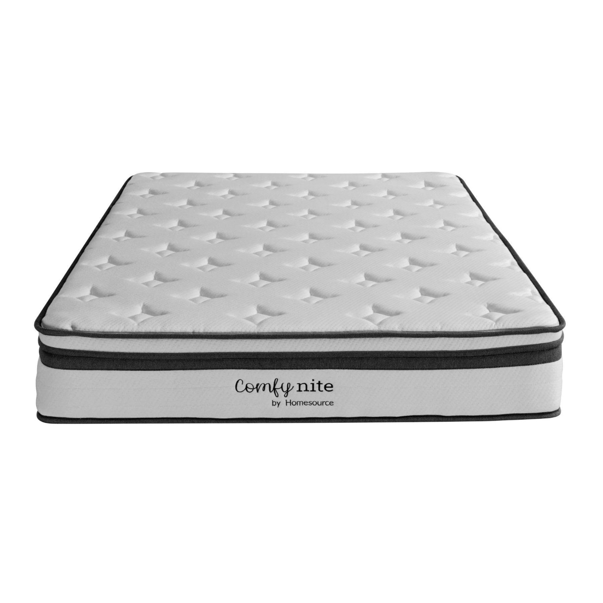 Home Source Cygnus Pocket Sprung Gel Memory Foam Mattress, Double 4ft6, Medium Firmness, 7-Zone Support, 22cm Depth