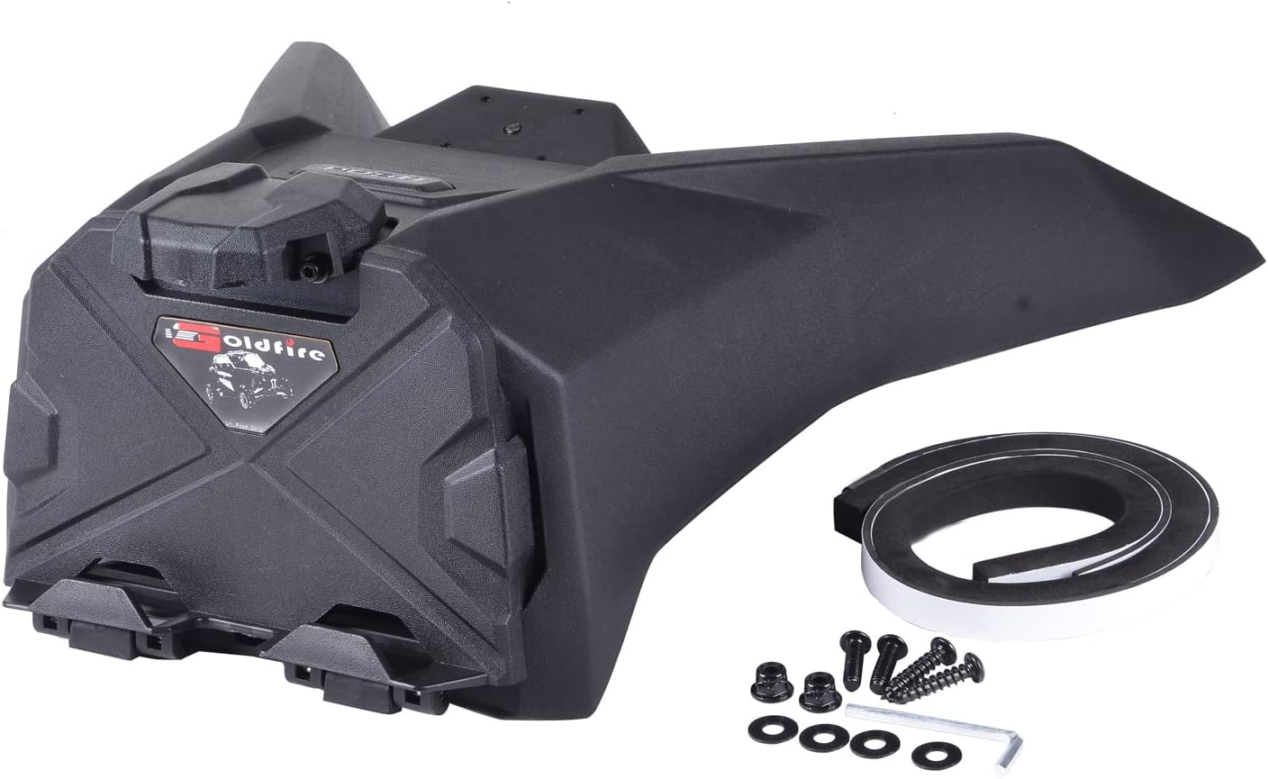 Goldfire Commander Electronic Device Holder, GPS Tablet and Phone Holder Mount Storage Box Fit for Can am Maverick Trail Sport MAX Commander Accessories, Replace OEM #715005212