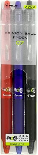 PILOT Frixion Ball Knock, bolígrafo borrable, 0.7