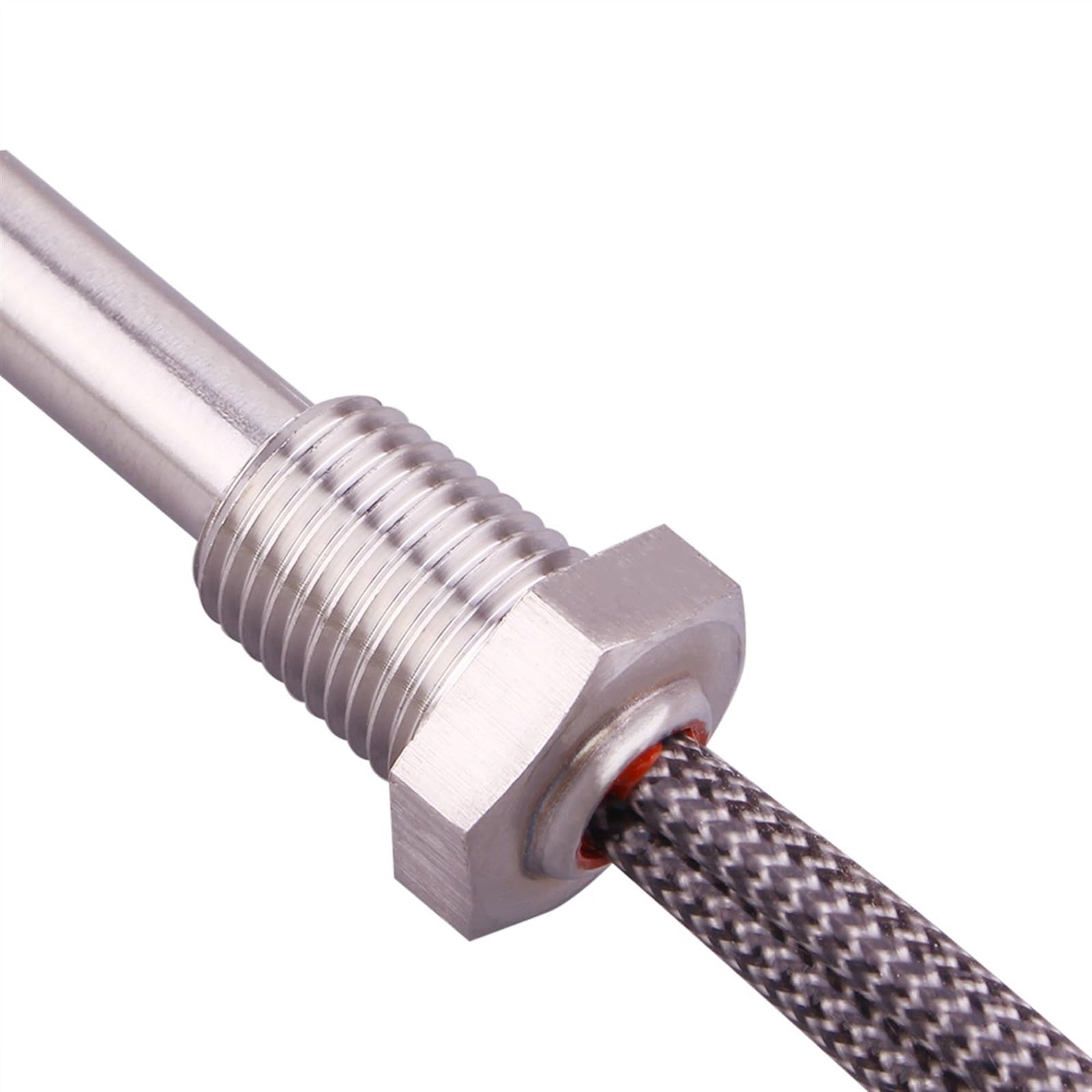 Element grzejny, ogrzewanie nabojowe 220 V, element grzejny DN8, gwintowany wkład grzewczy, elektryczny zanurzeniowy podgrzewacz wody 200 W do 600 W (300 W 145 mm)