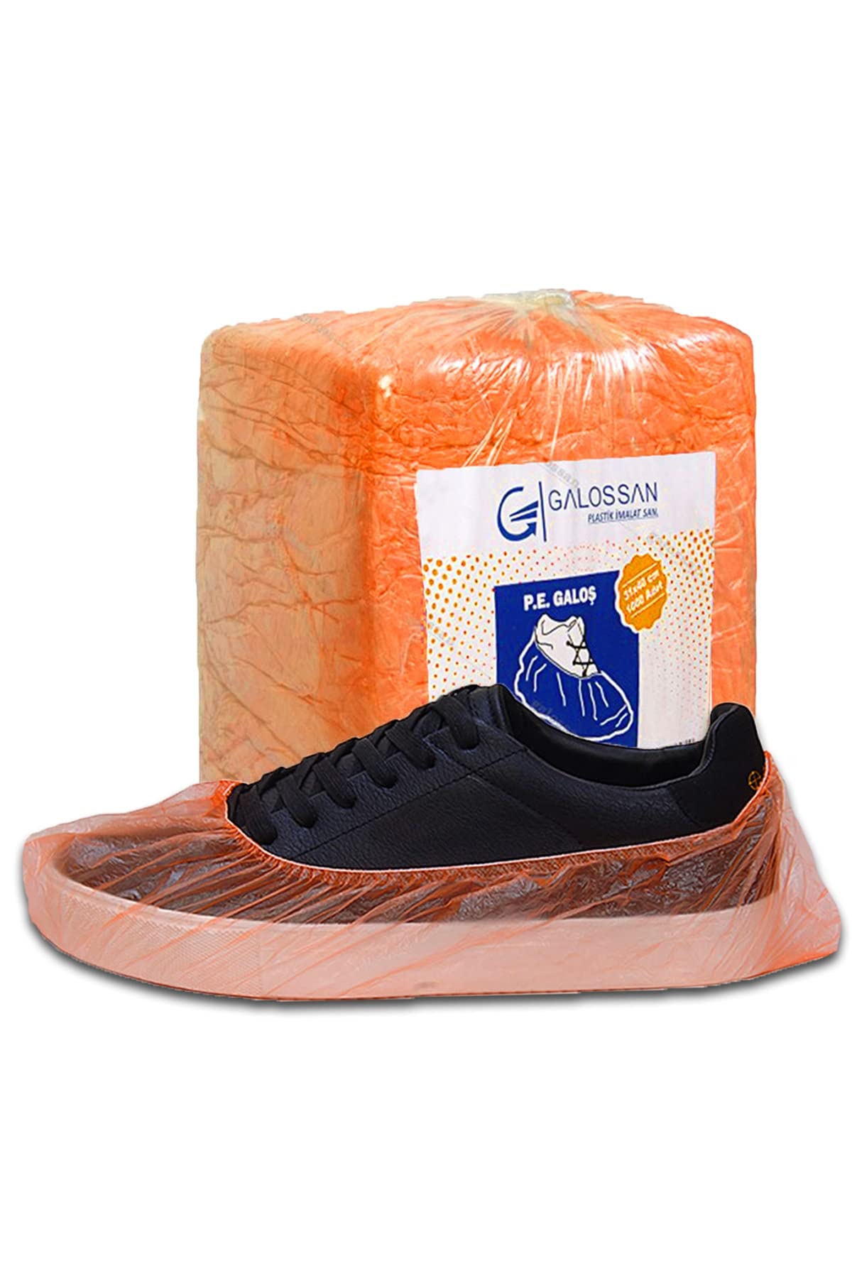 Turuncu Galoş 1000 Adet