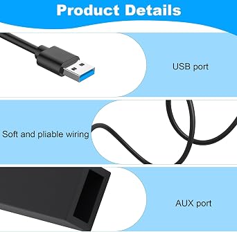 PSVR Camera Adapter for PS5 Console,PS4 Vr Adapter for PS5 USB Port