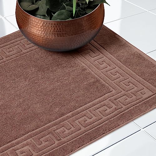 Tapis de Bain Coton Égyptien Set P | Fini les Sols Mouillés et Glissants - 7