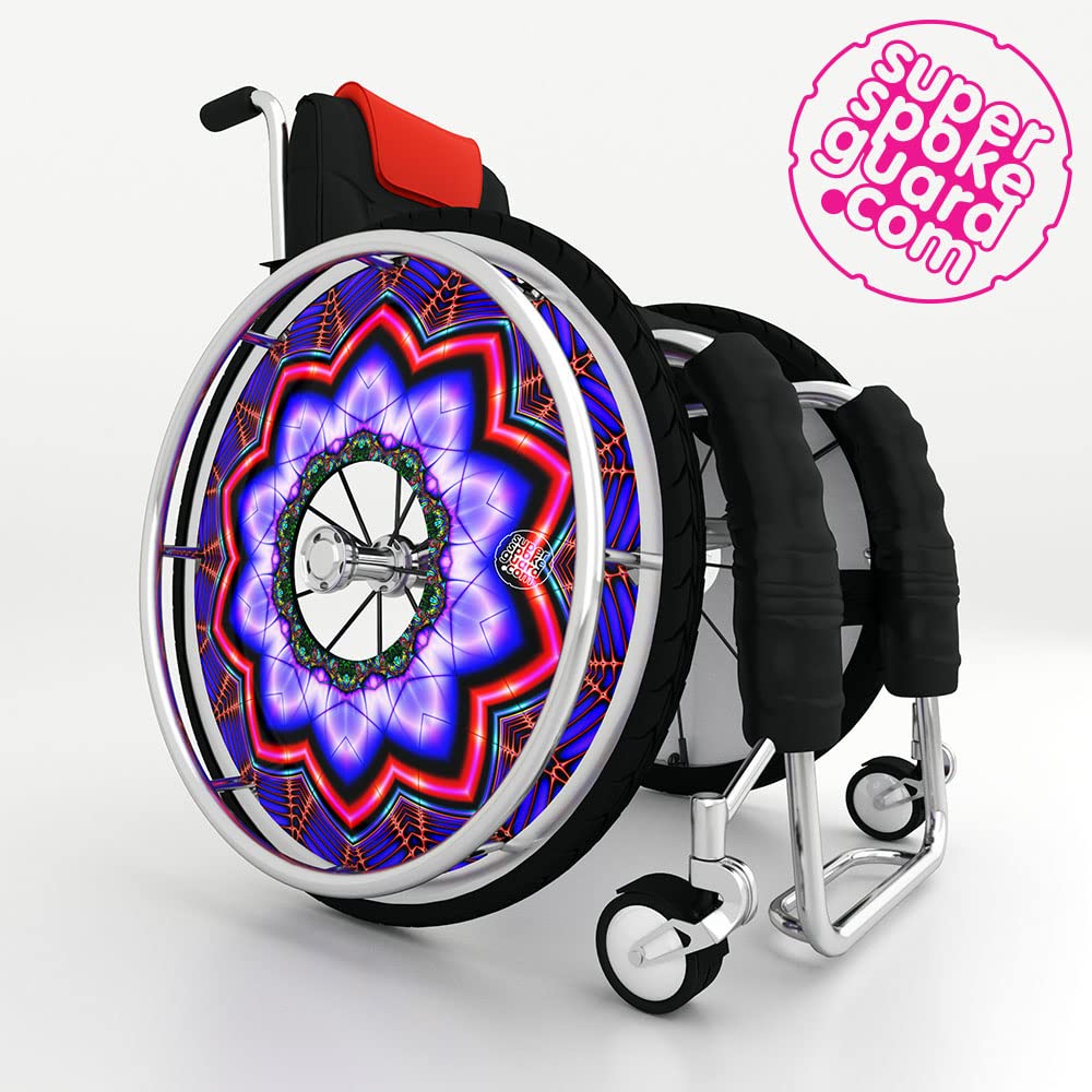 20'' Protectores de radios para sillas de ruedas A-226 (par)