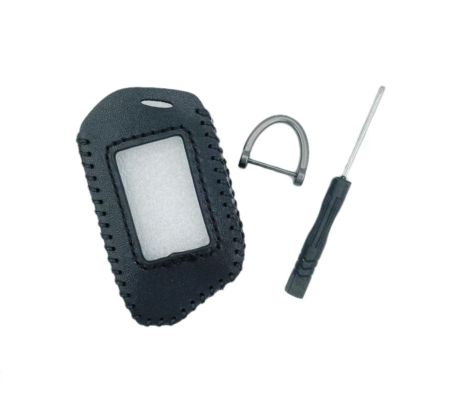 Amazon.com: Tolxh #RFX-2WT9-FM Leather Case Remote Compustar T9 2