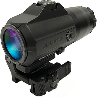 SIG SAUER Juliet3 3x24 mm Durable Compact Waterproof Magnifier | Powercam Quick Release Mount with Spacers
