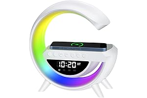 Ultimate 3-in-1 Lamp: Wireless Charger, Speaker, and Mood Enhancer