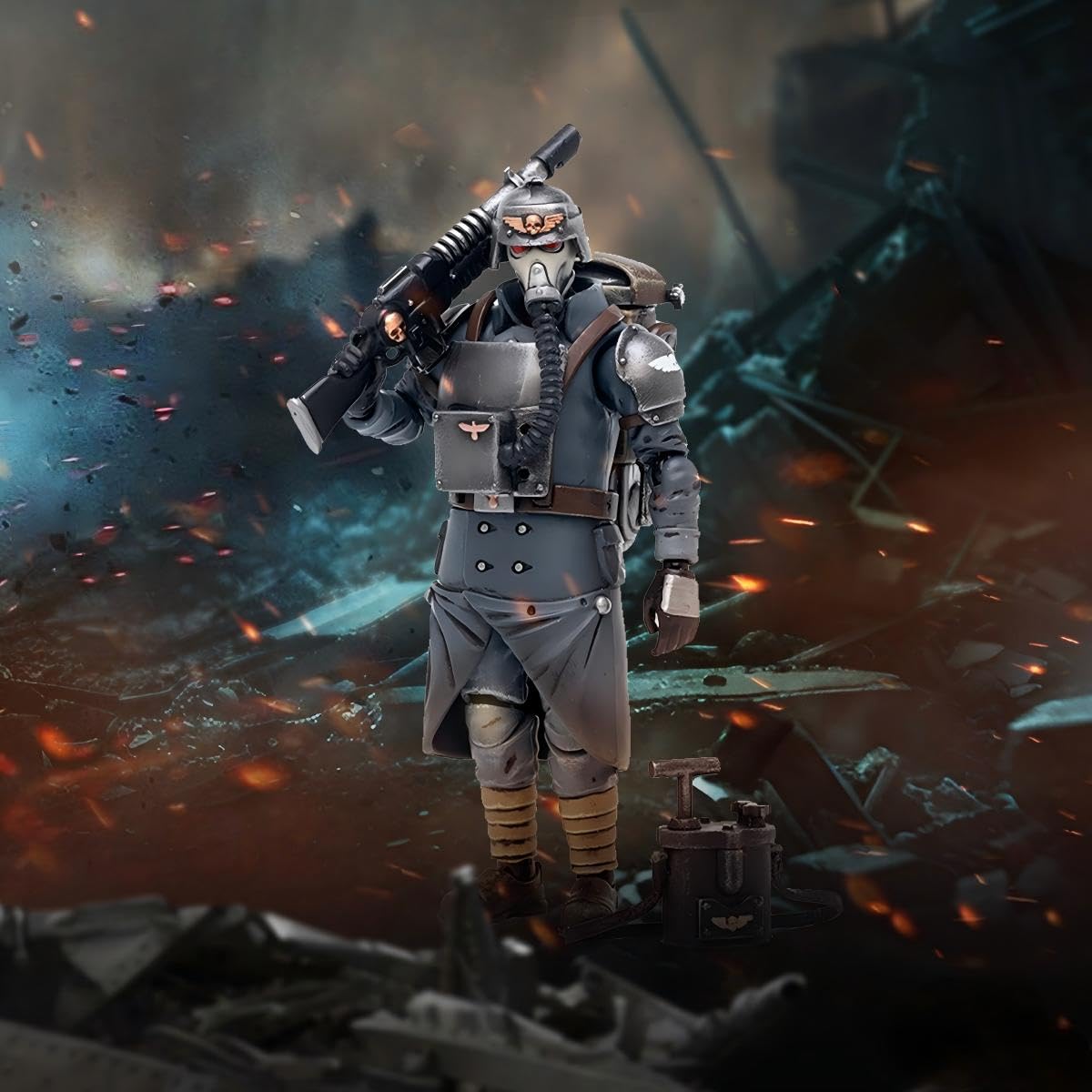 JOYTOY Warhammer 40k 1/18 Action Figure Astra Militarum Death