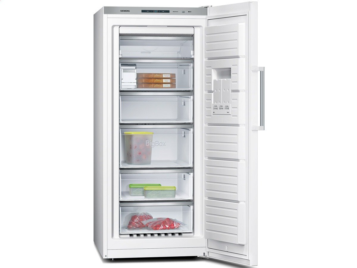 Siemens GS51NAW40 Congélateur A+++ / Congélateur : 286 L/Blanc/NoFrost/MultiAirflow System/ecoPlus