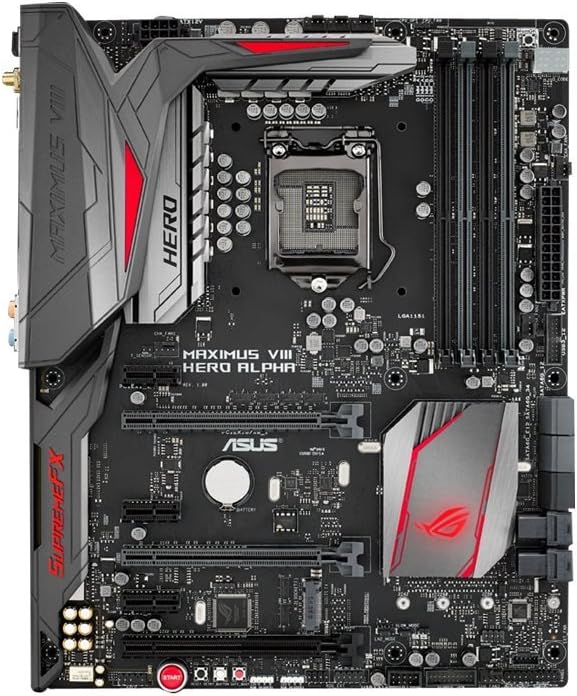 Asus ROG Maximus VIII Hero Alpha ATX DDR4 3000 LGA 1151 Motherboards