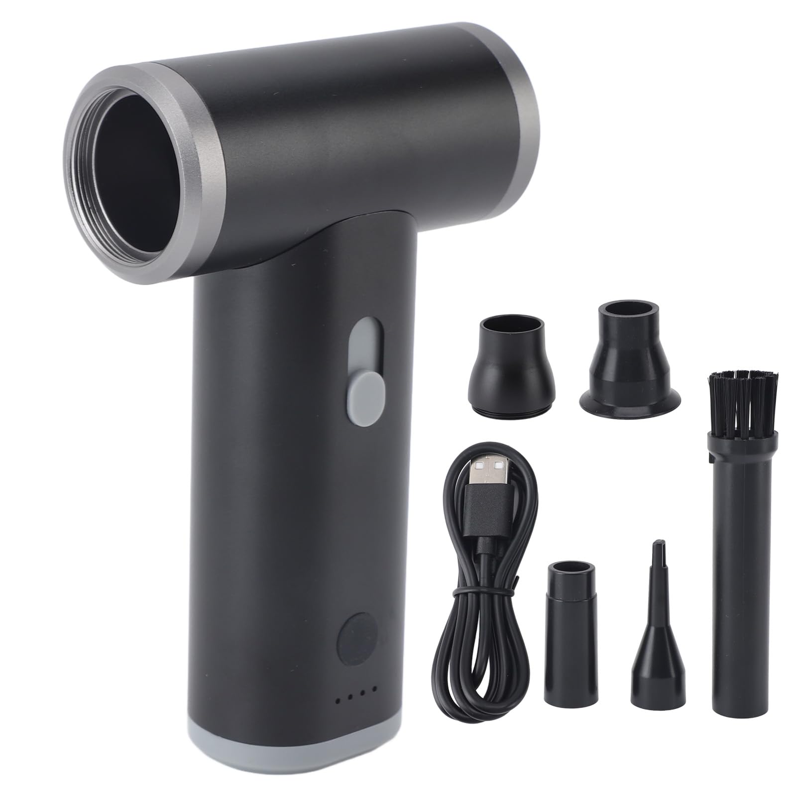 Electric Air Duster, 110000RPM Handheld Turbine Fan Rechargeable Mini Turbo Jet Blower for Cars Computers Keyboards Outdoor