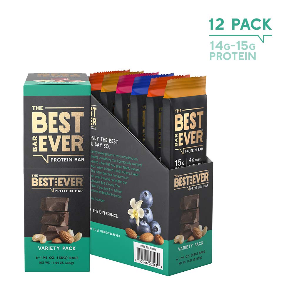 Best Bar Ever Refrigerated Protein Bar, Variety Pack, 14