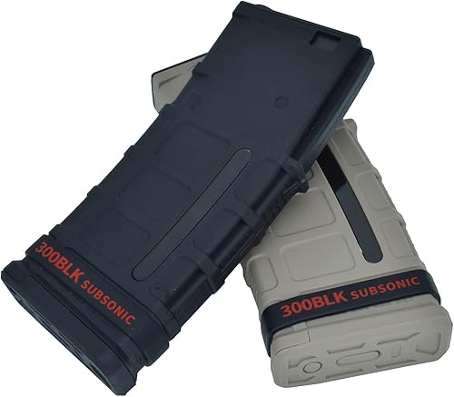 Miniatura 10 de Paquete de 12 bandas de marcado Miaozhun 300 BLK Subsonic Magazine .300 Blackout Subsonic Magazine Identificación de Calibre