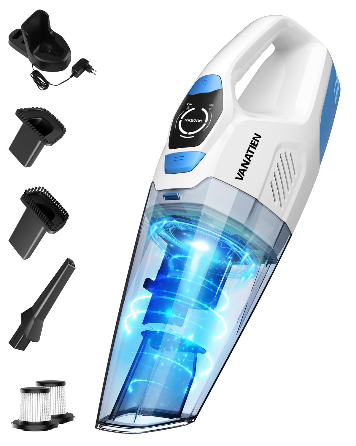 Handheld Vacuum Cordless (Blue)