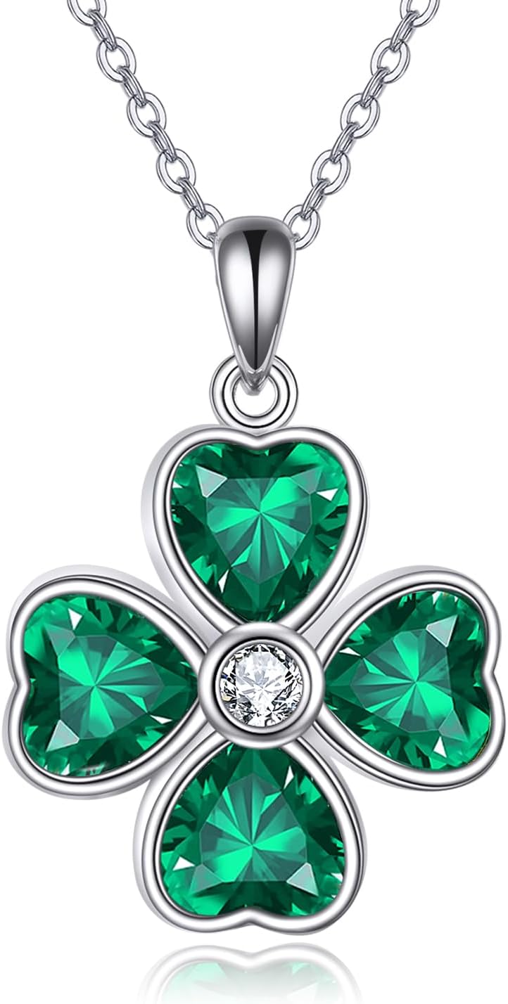 VONALA Witches Knot Necklace Pendant 925 Sterling Silver Celtic Knot Triquetra Trinity Pendant Necklace Jewelry for Women