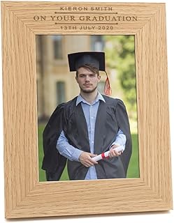 Personalised Graduation Photo Frame For Him/Graduation Presents For Him/Personalised Graduation Frame For Son/Graduation Gifts For Men - 6x4 7x5 8x6