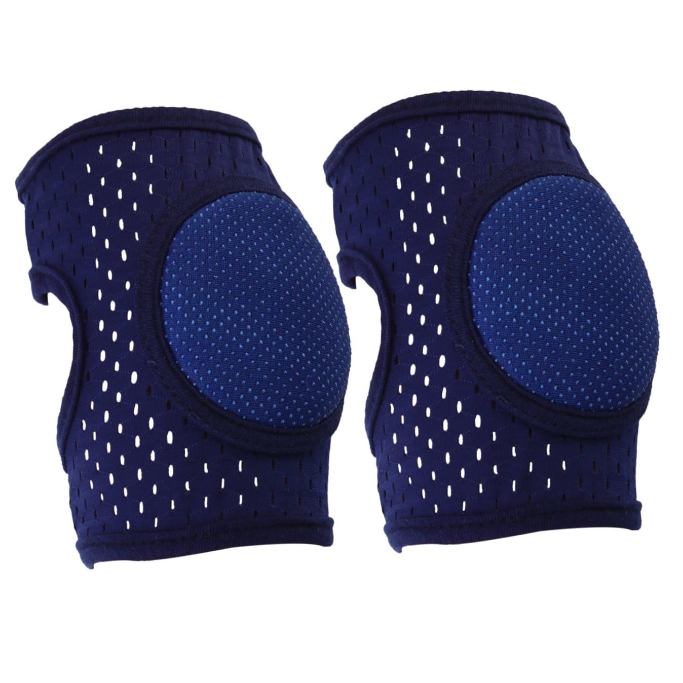 GARVALON Boy Girl Crawling Knee Pads Protector Sleeves for Summer Breathable Soft Lightweight Design for Crawling and Learning to Walk Unisex Pure
