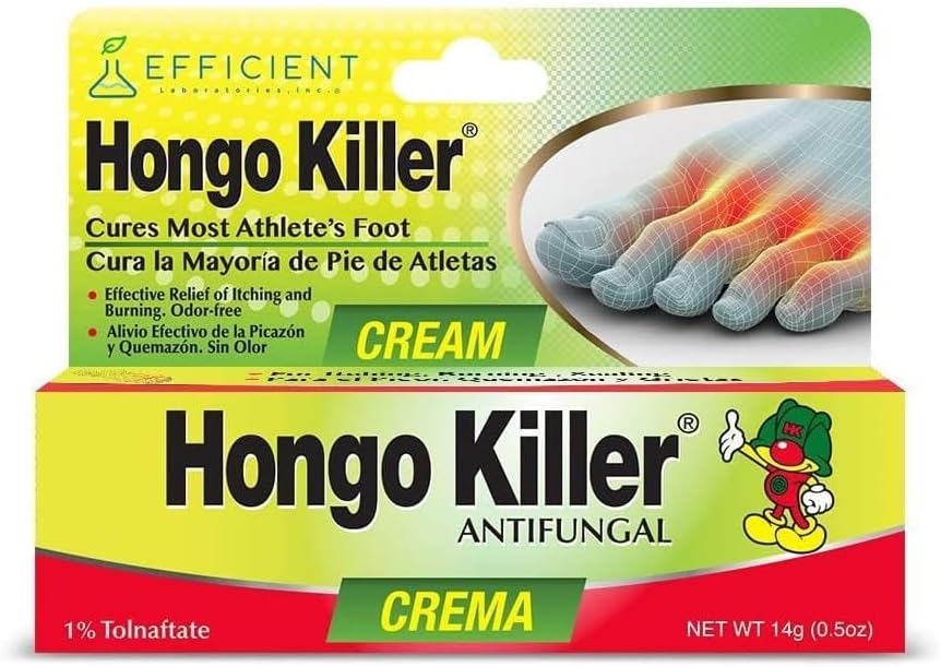 Hongo Killer Athlete Foot Cream (.5oz)