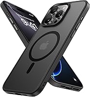 Vista 119 de Miracase - Funda magnética para iPhone 13 de 6.1 pulgadas (compatible con MagSafe) (con 2 protectores de pantalla), protección de grado militar