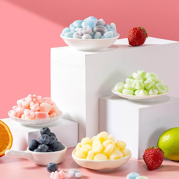 Wax Bottle Chewing Candy, Mixed with Various Fruit Flavors,32 Candies,60g