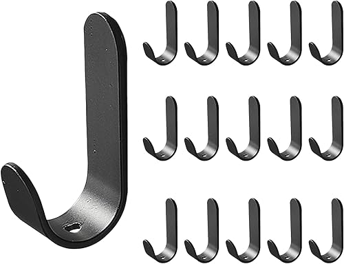 TOULIFLY Ganchos de pared, ganchos de 22 libras (máx.) para colgar, ganchos reutilizables sin costuras, ganchos adhesivos impermeables y a prueba de