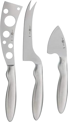 ZWILLING Collection - Juego de cuchillos para queso (3 piezas) para tablero de embutidos, juego de regalo, acero inoxidable
