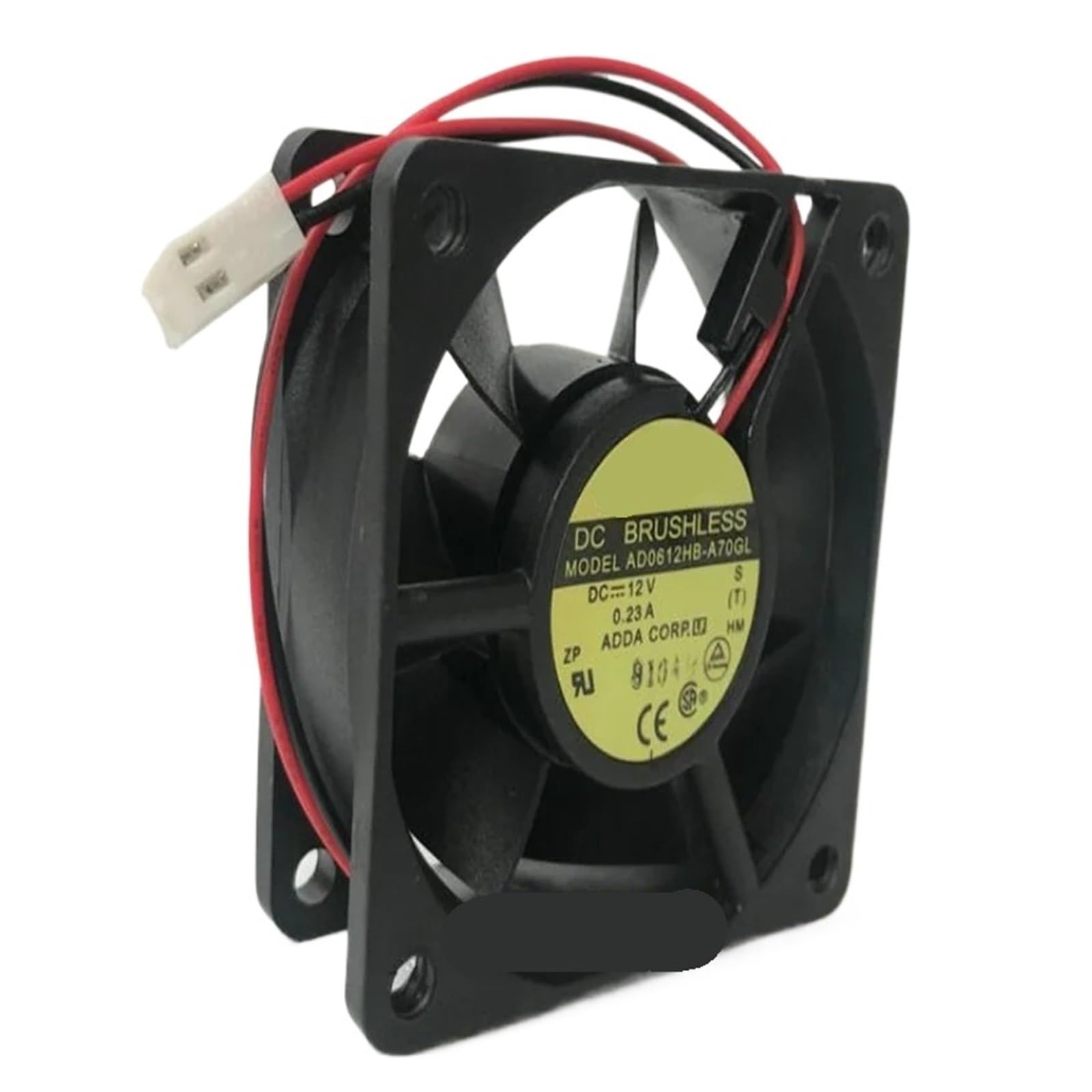 TYHUJKKL 6025 AD0612HB-A70GL DC12V 0.23A two-wire chassis/power fan