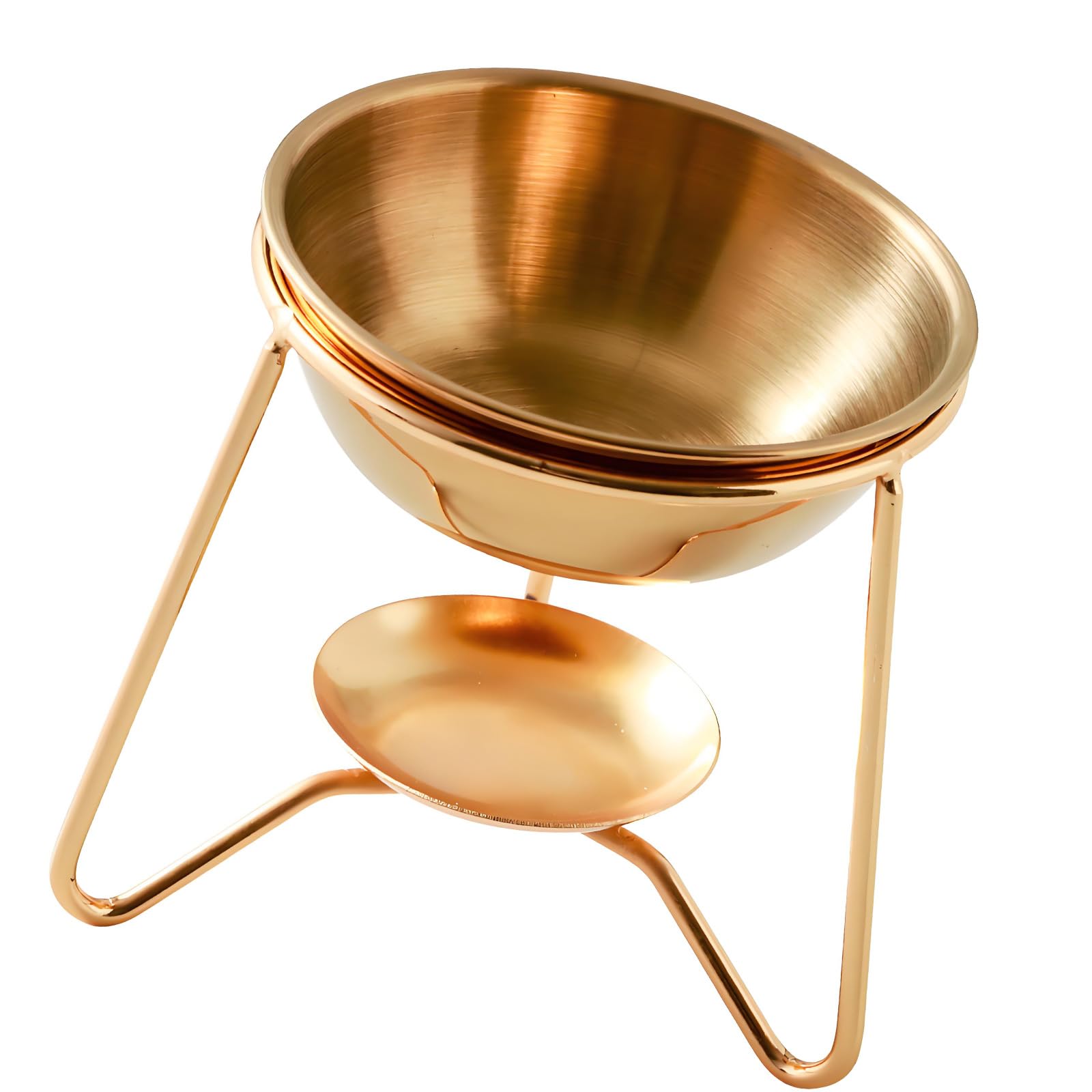 Metal Rack Essential Oil Burners with Metal Bowl for Efficient and Elegant Aromatherapies Diffuser Decoration Scented Diffuser