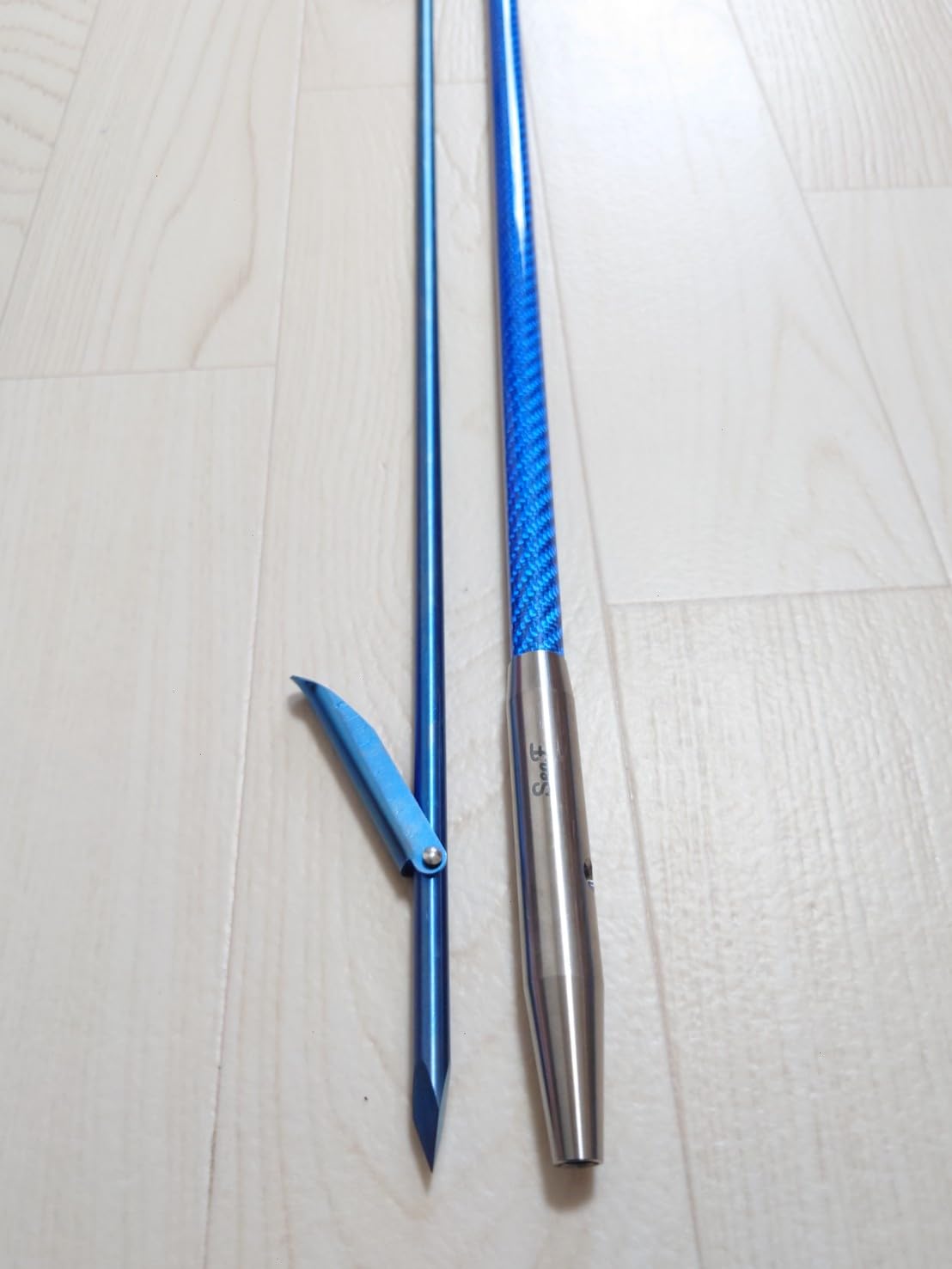 手銛 ヤス カーボン製 Amazon | SeaF (シーフ) 手銛 全長 200cm フルチタン フル