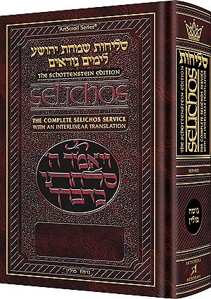 Schottenstein Edition Interlinear Selichos: Ful... [Multilingual] 1422611205 Book Cover