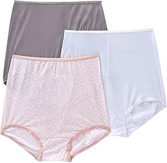 Bali Womens A633 Skimp Skamp Brief Panty - 3 Pack
