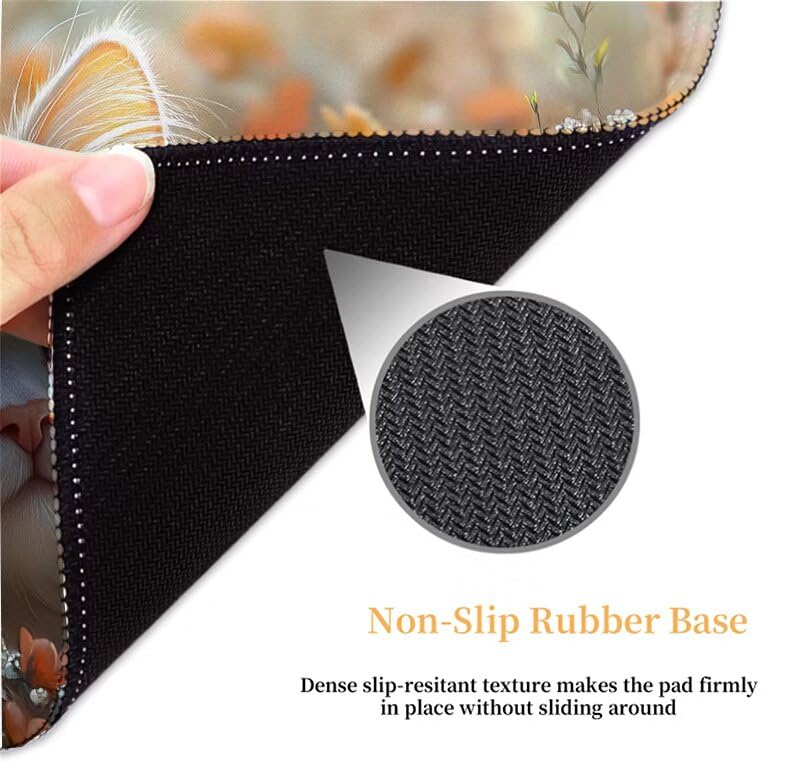 Tapis souris XXL lavable pour protéger le bureau et stabiliser le clavier