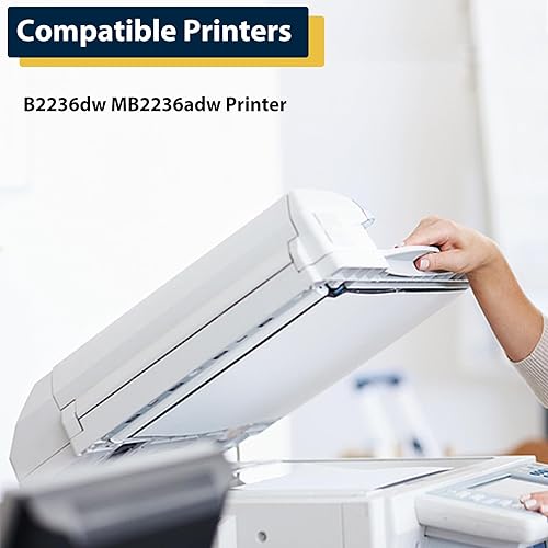 Miniatura 2 de Unidad de tambor B2236 B220Z00 compatible con Lexmark B2236 Unidad de imagen para impresora B2236dw MB2236adw (12500 páginas, 1 unidad)