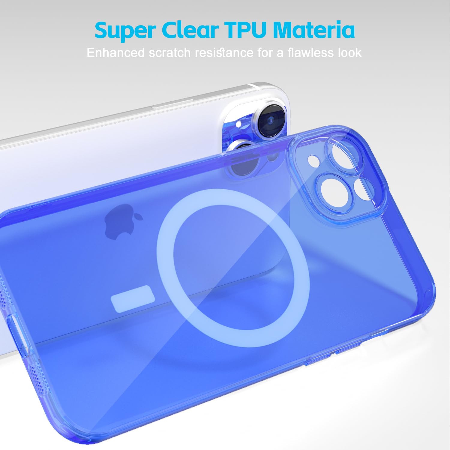 Svanove For IPhone 16e Case Clear Compatible With Magsafe Silicone, Bright Transparent Thin Magnetic Mag Safe Case Cute, Girly Trendy Slim Hard Camera