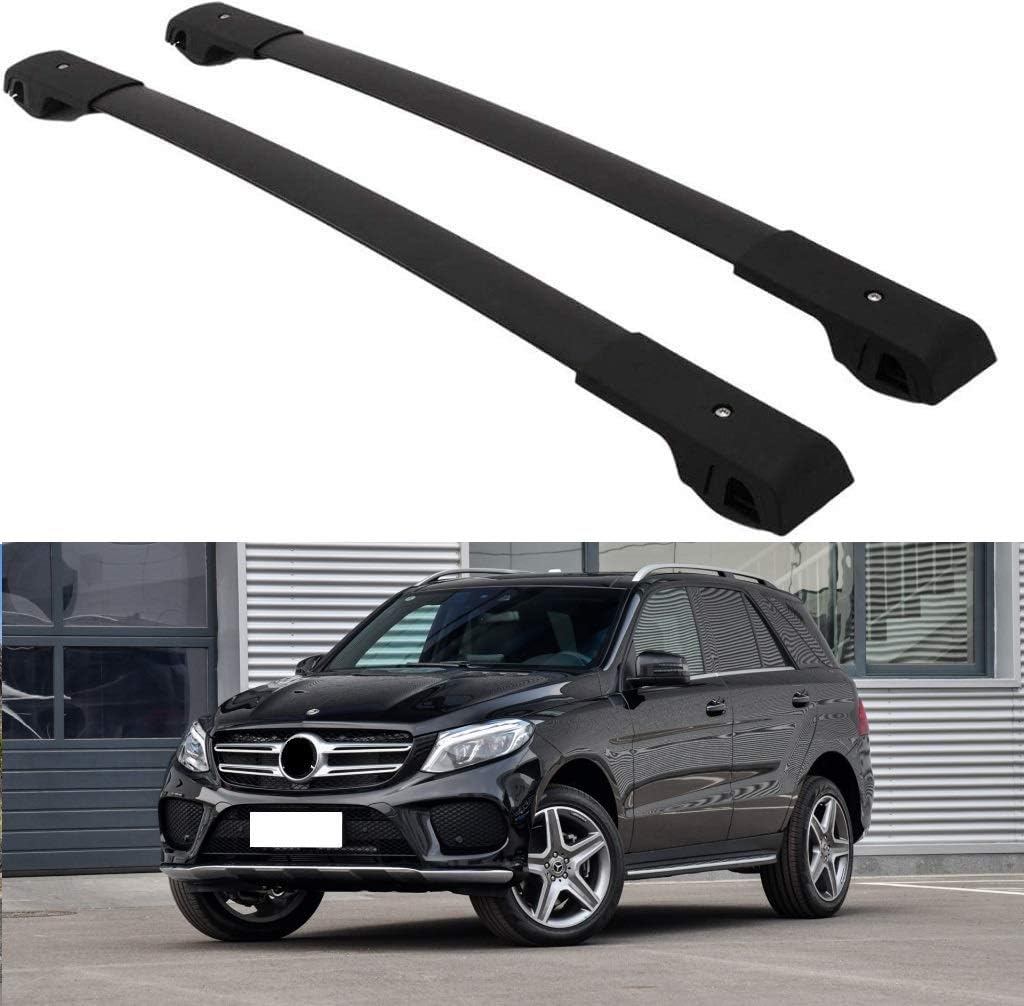 Cargo Management SAREMAS US Black Cargo roof Rack for Mercedes Benz ML