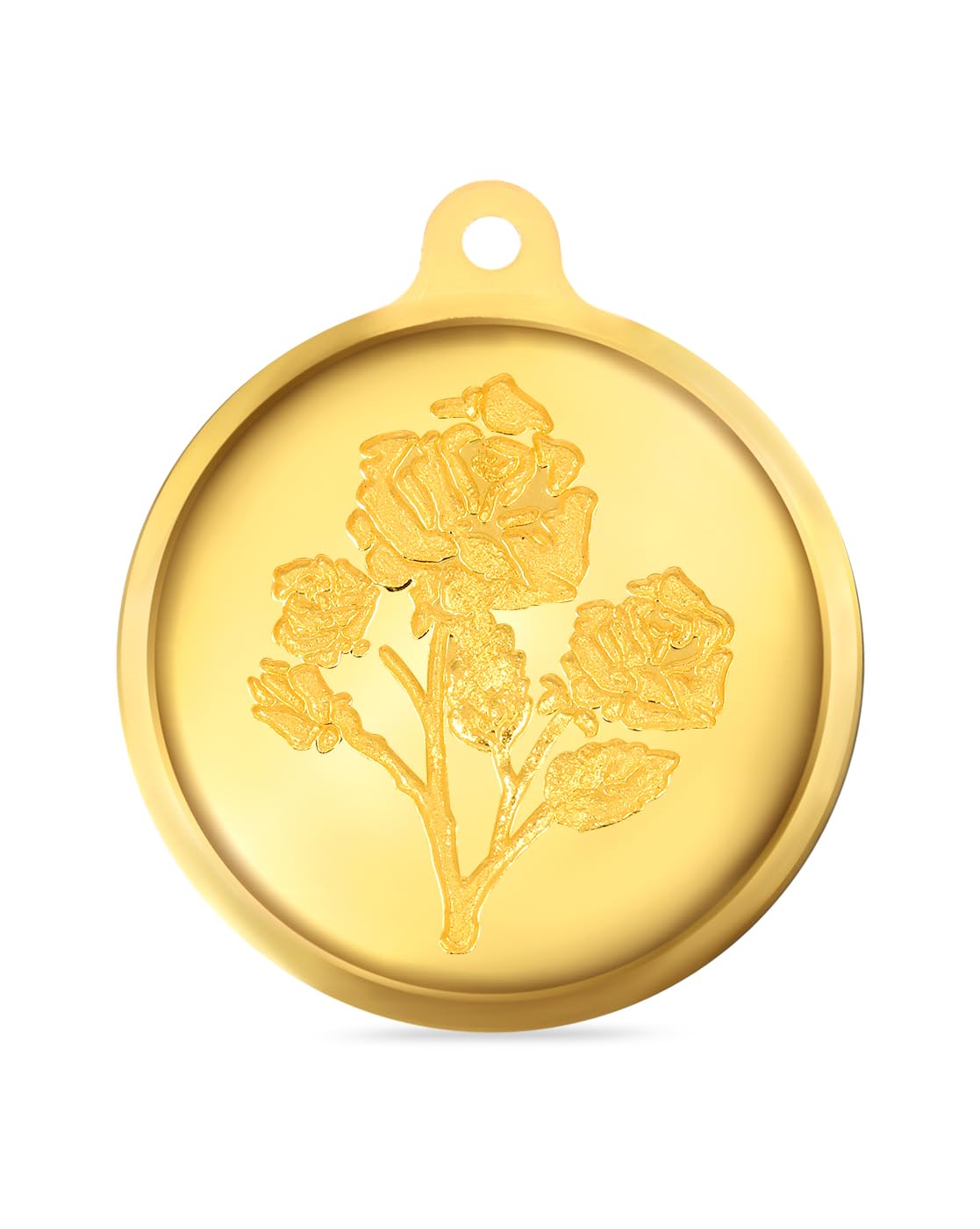 Jewels 24K 999 Purity Plain Flower Pendant 2g