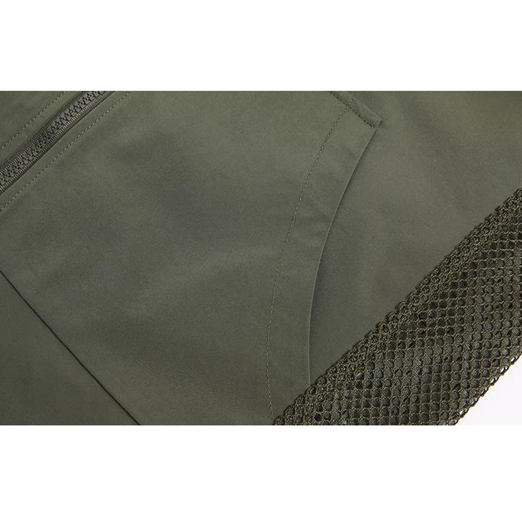 Gilet da Pesca per la Fotografia, Gilet da Uomo Multitasche Senza Maniche ad Asciugatura Rapida for la Pesca