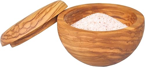 Miniatura 2 de Naturally Med Azucarera de madera de olivoconservador de sal