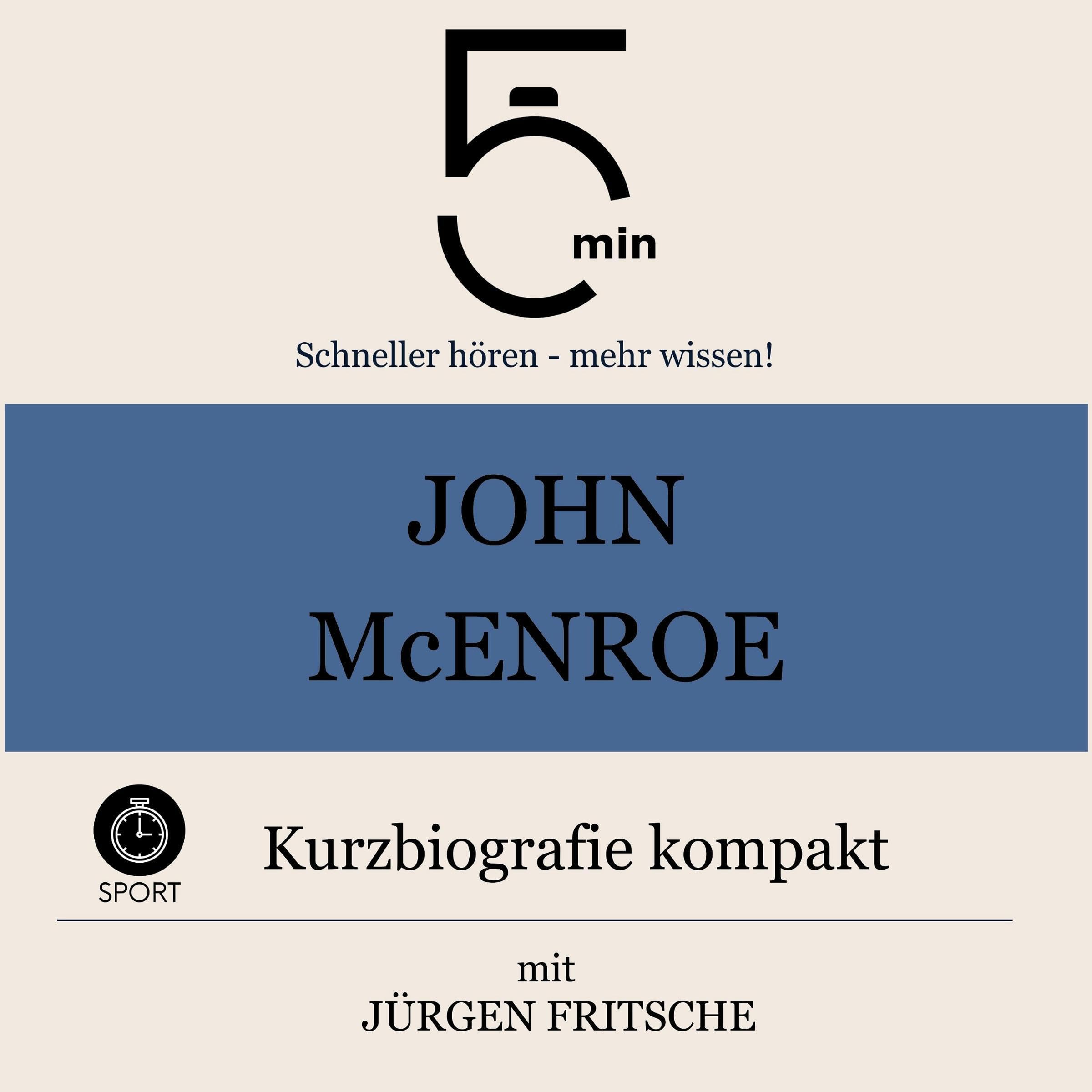 Cover art for John McEnroe - Kurzbiografie kompakt