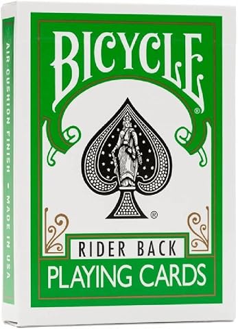 Bicycle Standard Endeks Yeşil Oyun Kartları