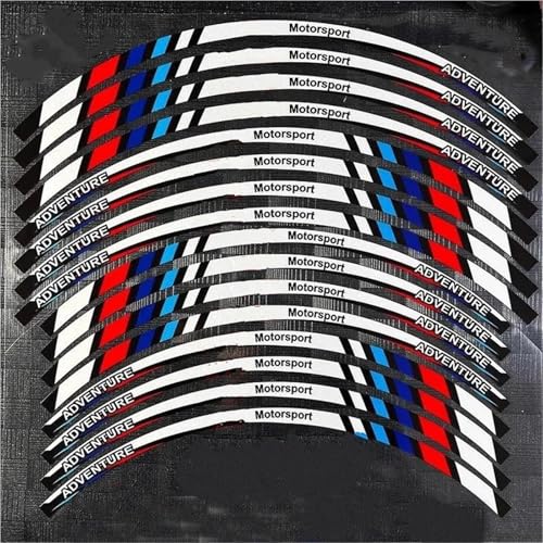Autocollant Réfléchissant Moto pour Jante Extérieure de R1250GS G310G F750 GS