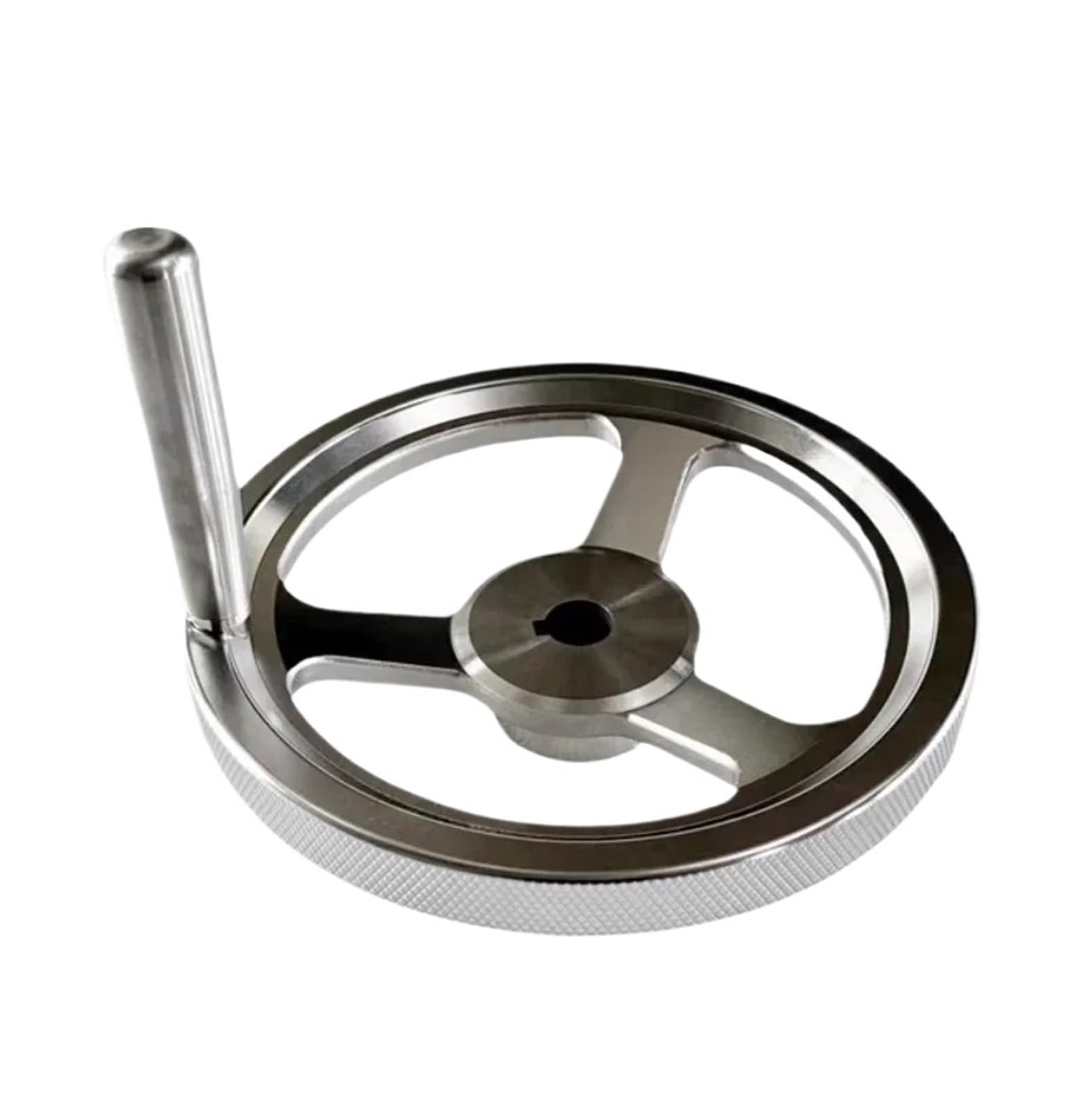 Stainless Steel with Keyway Handwheel Machine Tool knurled Handwheel Machine Hand Wheel Handwheel(9mm,Keyway Type_80MM)