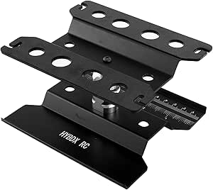 Support De Travail Pour Voiture RC 1/8, 1/10, 1/12 - Poste De Maintenance Robuste Noir