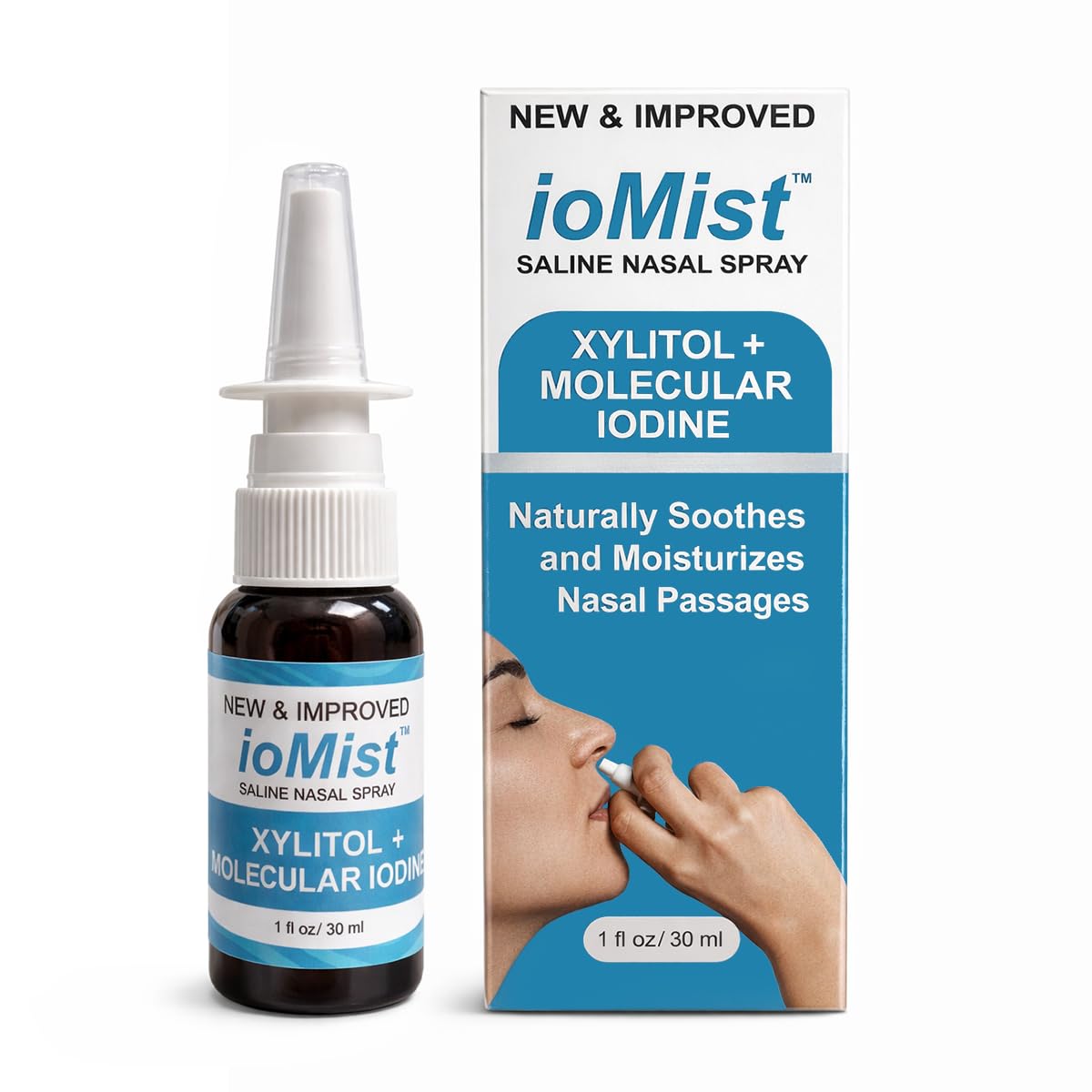 Amazon.com: Iotech International ioMist Xylitol Saline Nasal Spray