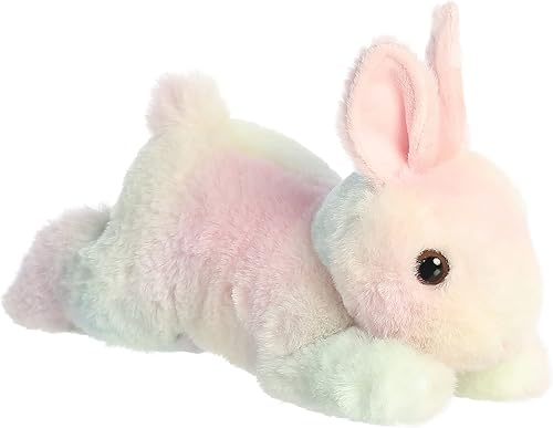 Miniatura 1 de Aurora Adorable Mini Flopsie Spring Time Bunny - Animal de peluche - Facilidad juguetona - Compañeros atemporales - Pastel 8 pulgadas