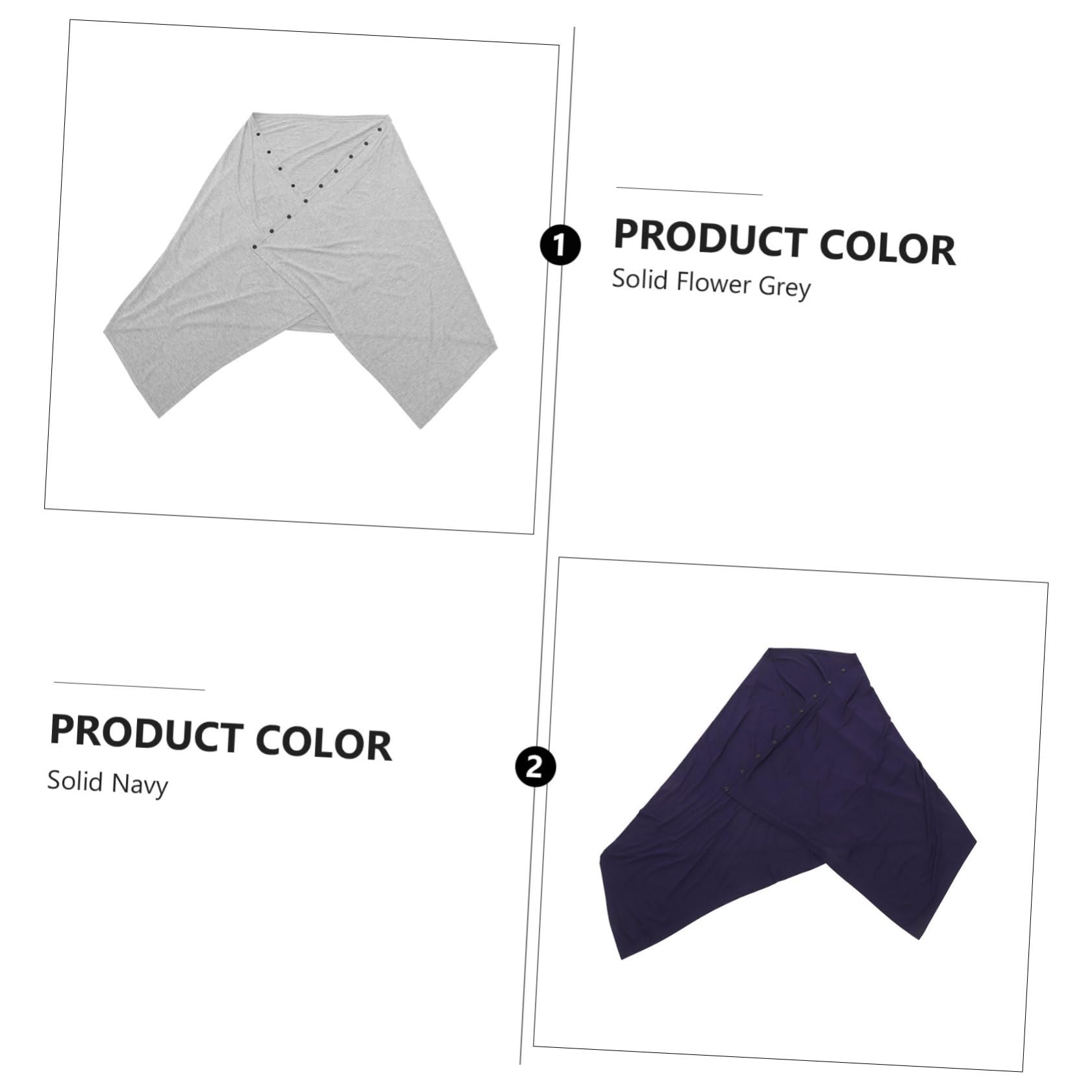 2stücke Stillponcho Aus Baumwolle Stillüberzug Für Stillabdeckung Multifunktional Als Wind Und Sonnenschutz Im Kinderwagen Bettdecke Verwendbar Bequemer Stillponcho Für Jede